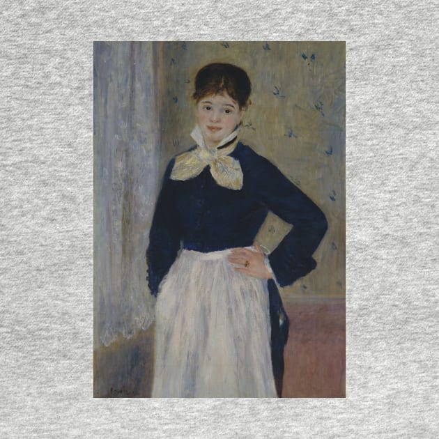 A Waitress at Duval's Restaurant by Auguste Renoir by Classic Art Stall